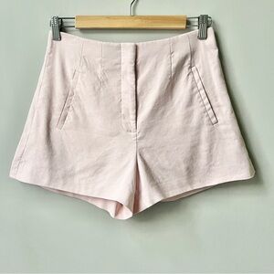 Veronica Beard Shorts Women’s 4 Linen Blend Pink Pastel Classic Preppy Coastal